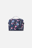 Lunch Box Blue Floral Print