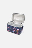 Lunch Box Blue Floral Print