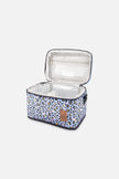 Lunch Box Blue Leopard Print
