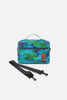 Lunch Box Blue Diamond Print