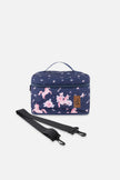 Lunch Box Navy Unicorn Print