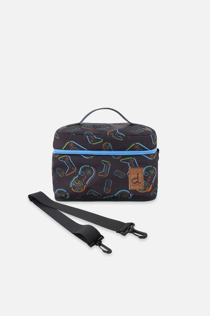 Lunch Box Black Printed Controller