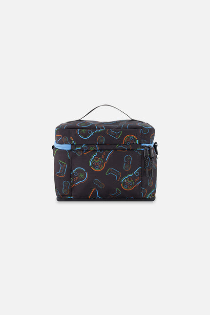 Lunch Box Black Printed Controller