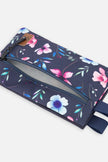 Pencil Case Blue Floral Print