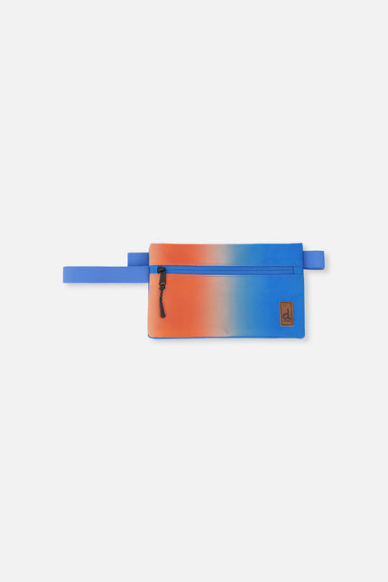 Pencil Case Blue And Orange Gradient