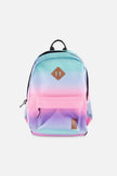 Kids Backpack Blue And Mauve Gradient