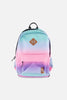 Kids Backpack Blue And Mauve Gradient