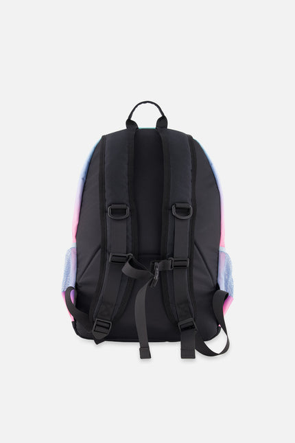 Kids Backpack Blue And Mauve Gradient
