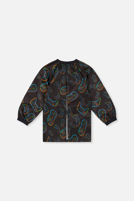 Apron Black Printed Controller