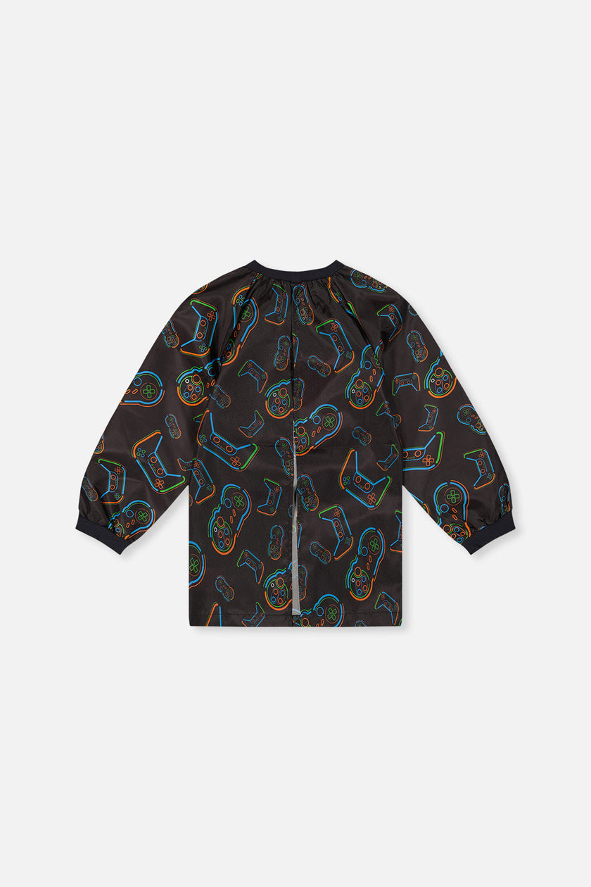 Apron Black Printed Controller