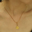 Gold Ornate Alphabet Letter Charms (A–Z) for Necklaces & Bracelets