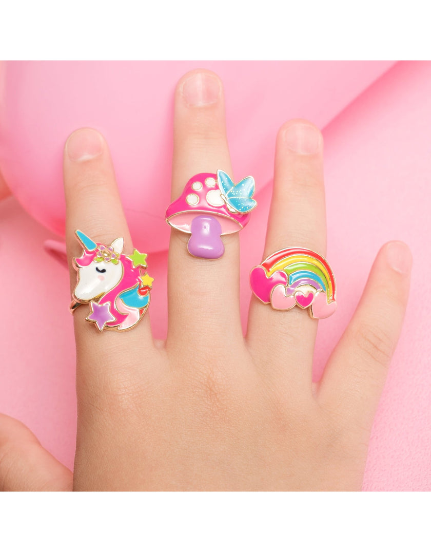 Enamel Ring - Rainbow Love - Girl Nation