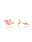 Enamel Stud Earrings - Twinkle Bird - Girl Nation