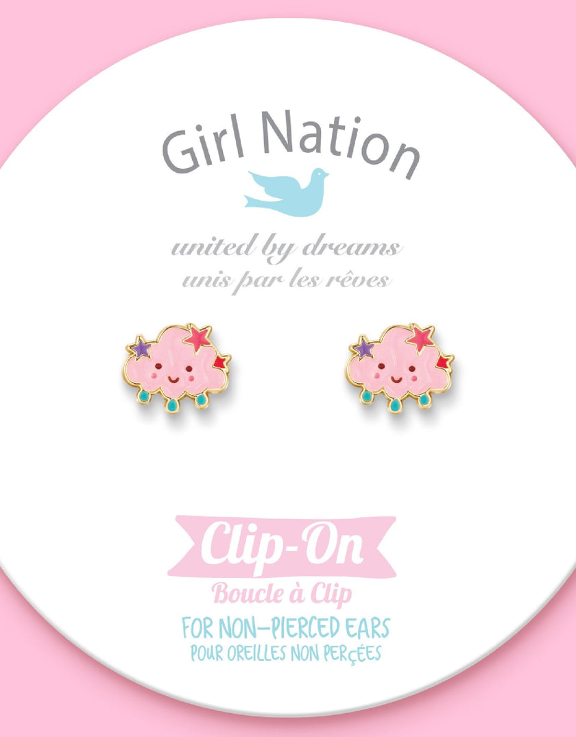 Enamel Clip-on Earrings - Weather Forecast - Girl Nation
