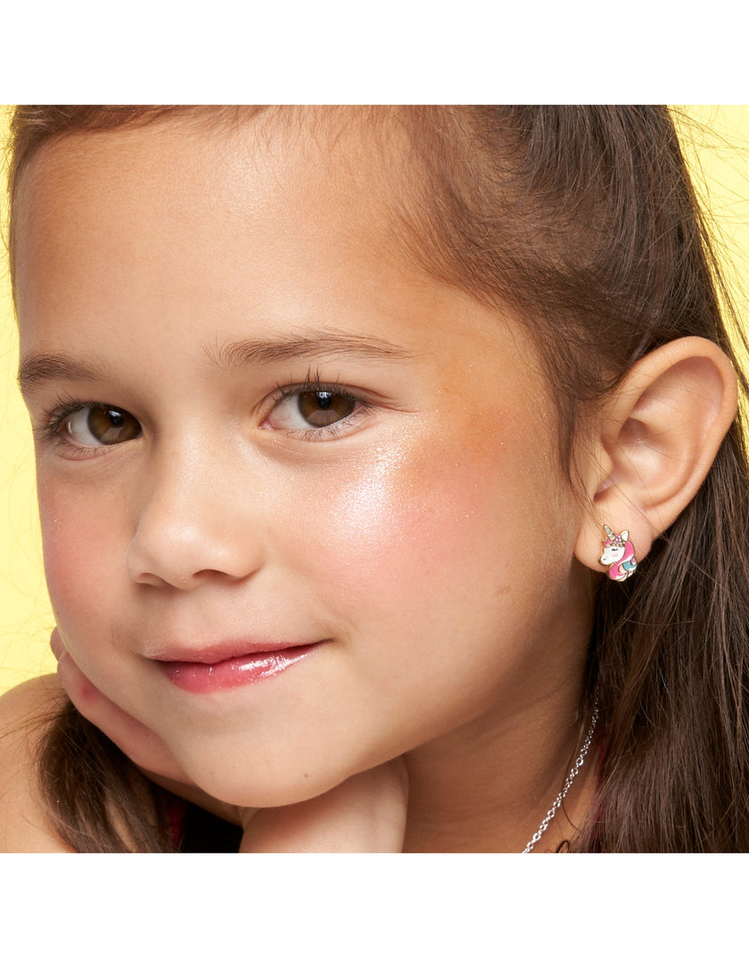 Enamel Stud Earrings - Unicorn Dreams - Girl Nation