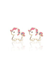 Enamel Stud Earrings - Magical Unicorn - Girl Nation