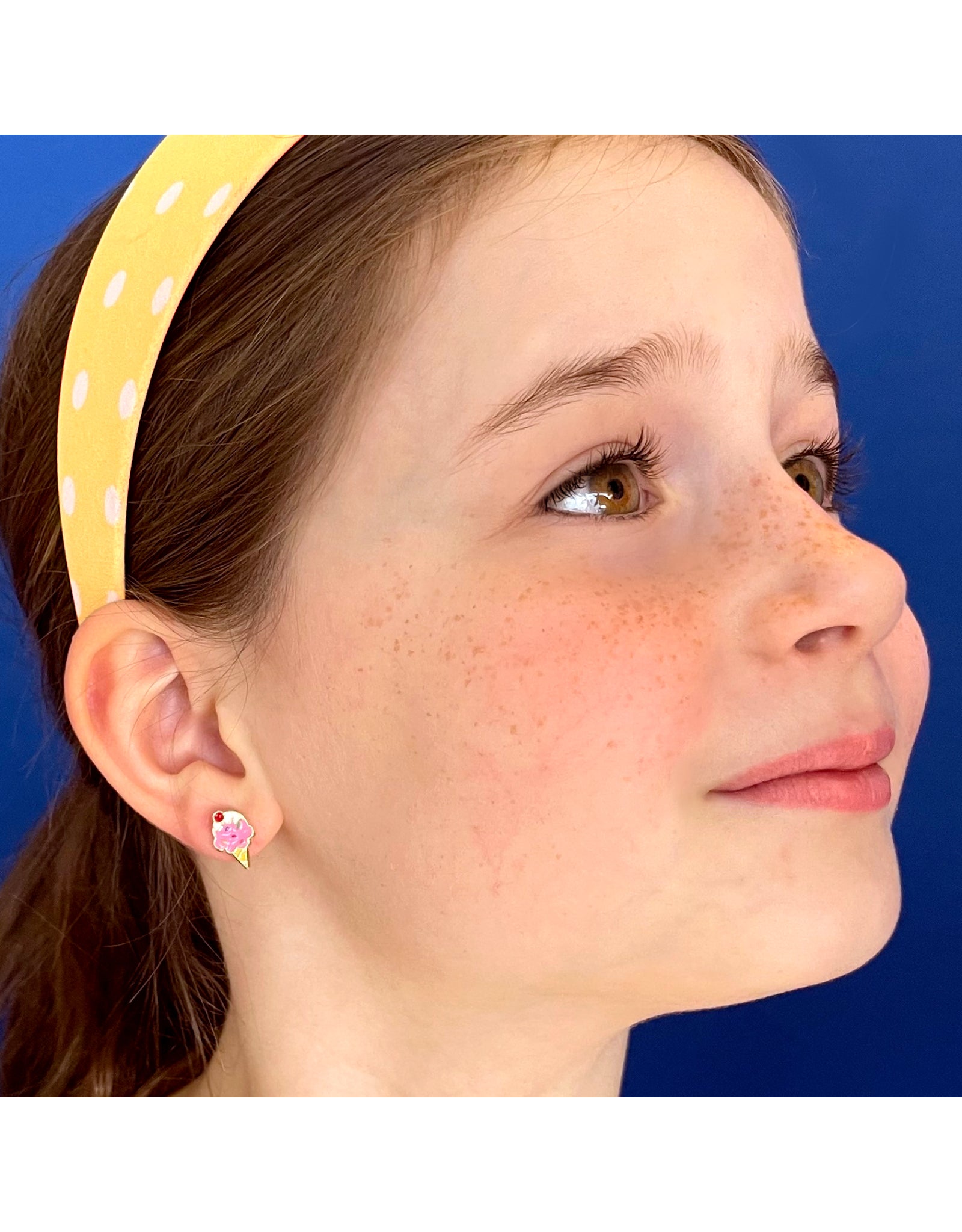 Enamel Stud Earrings - Shining Star - Girl Nation