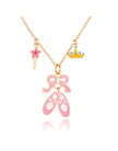 Charming Whimsy Necklace - Ballet Shoes - Girl Nation