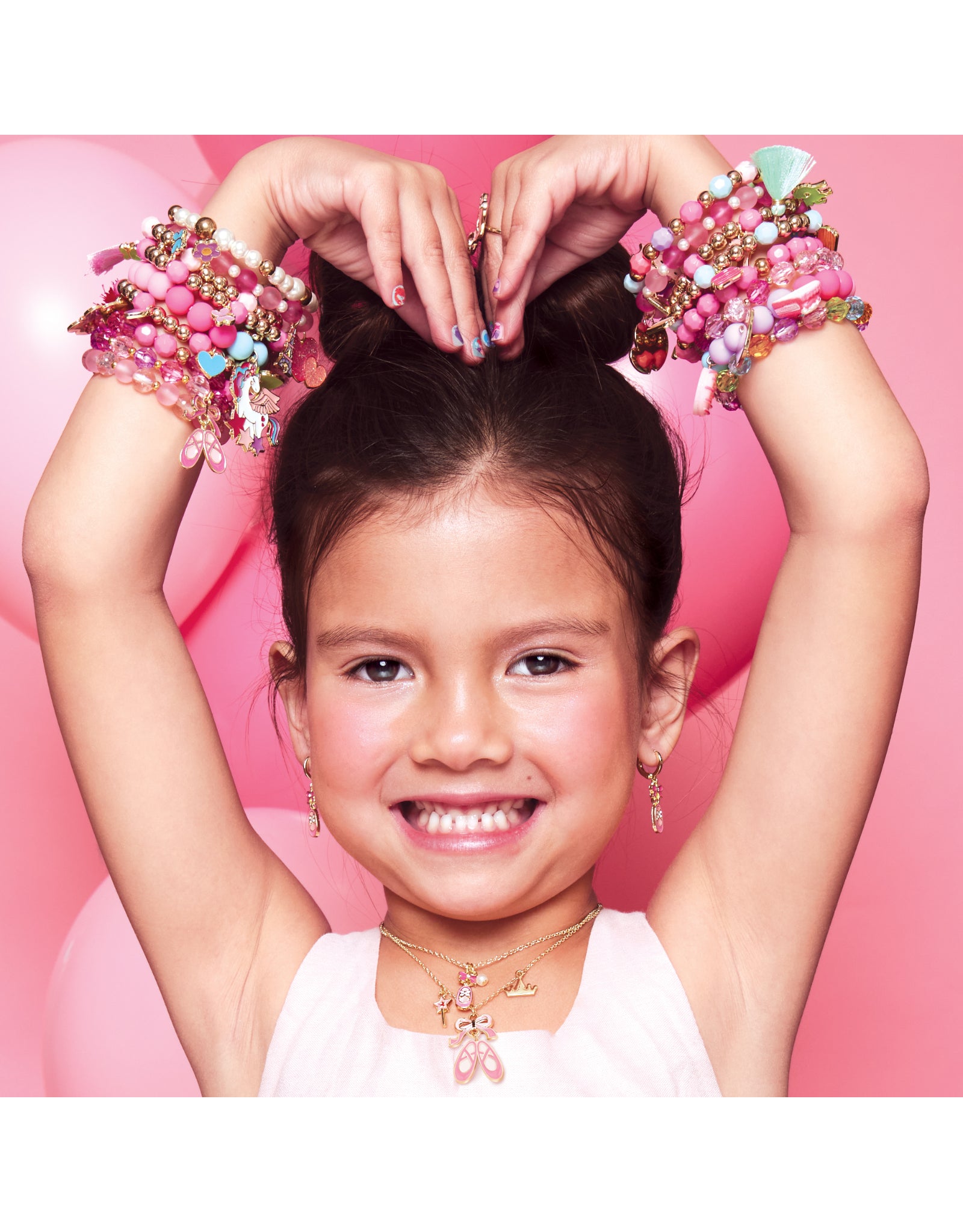 Charming Whimsy Necklace - Ballet Shoes - Girl Nation