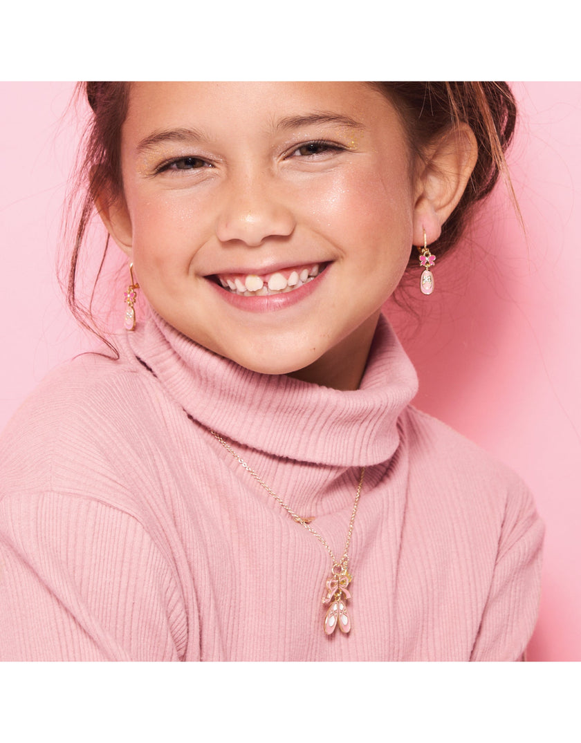 Charming Whimsy Necklace - Ballet Shoes - Girl Nation