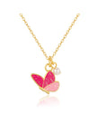 Sweet Petite Necklace - Glitter Butterfly - Girl Nation