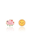 Enamel Stud Earrings - Rain or Shine - Girl Nation
