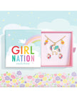 Necklace and Earring Gift Set - Unicorn Dreams - Girl Nation