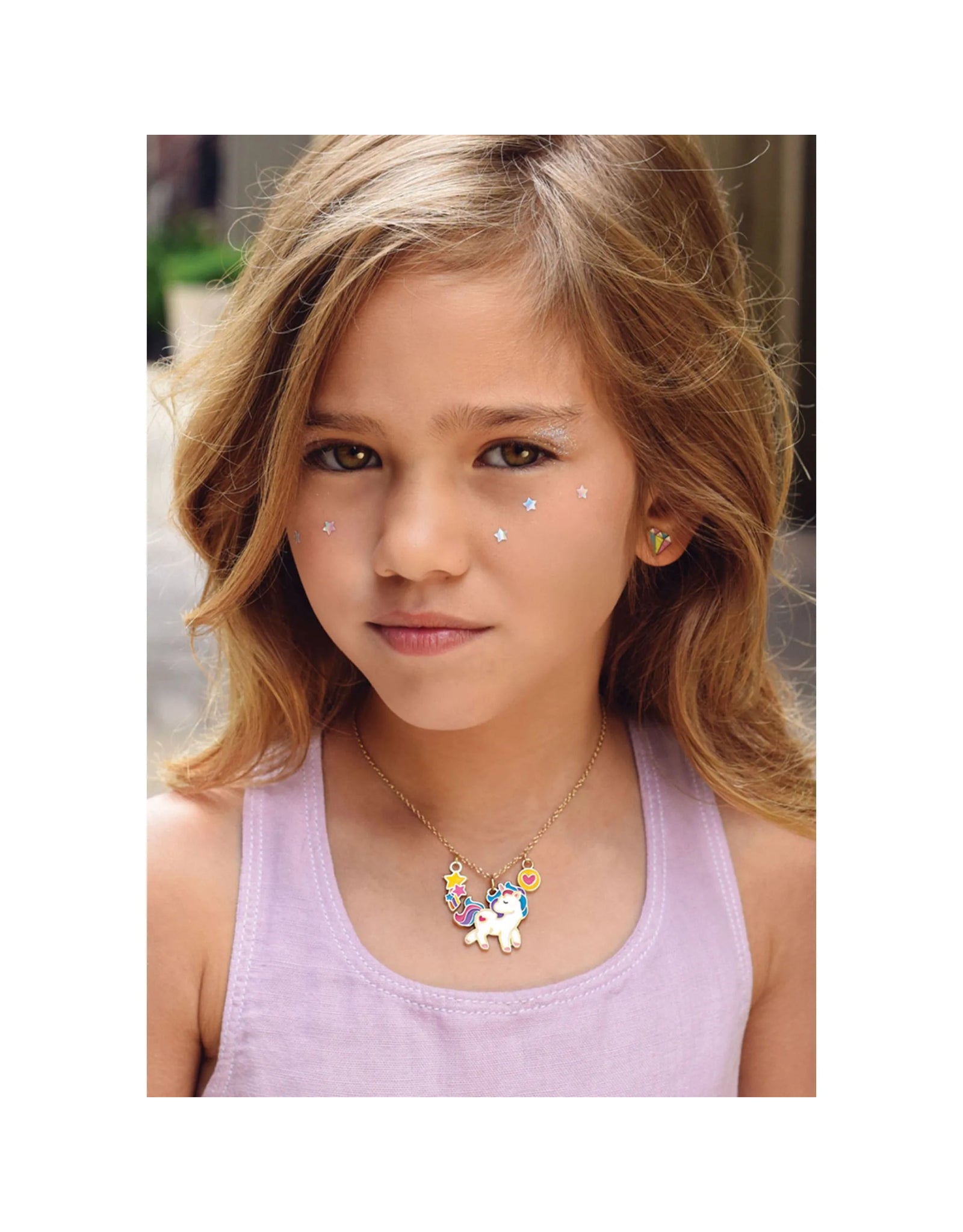 Necklace and Earring Gift Set - Unicorn Dreams - Girl Nation
