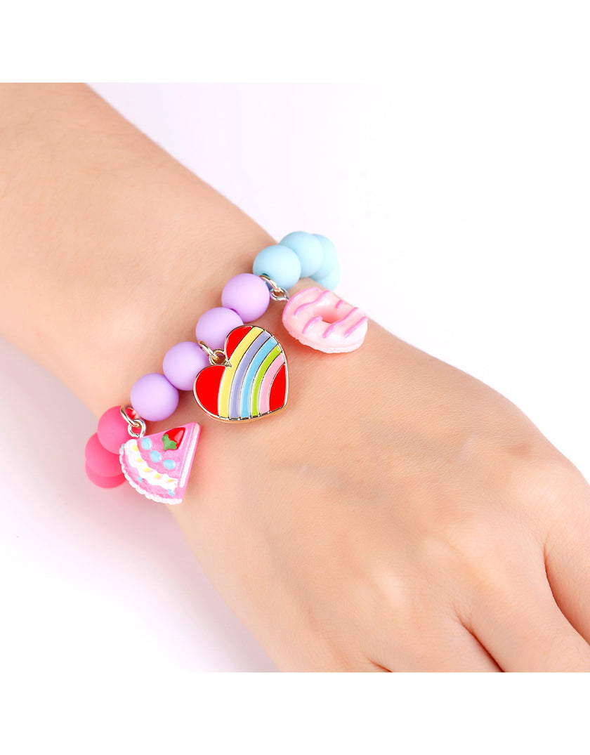 Bracelet - Rainbow Heart - Girl Nation