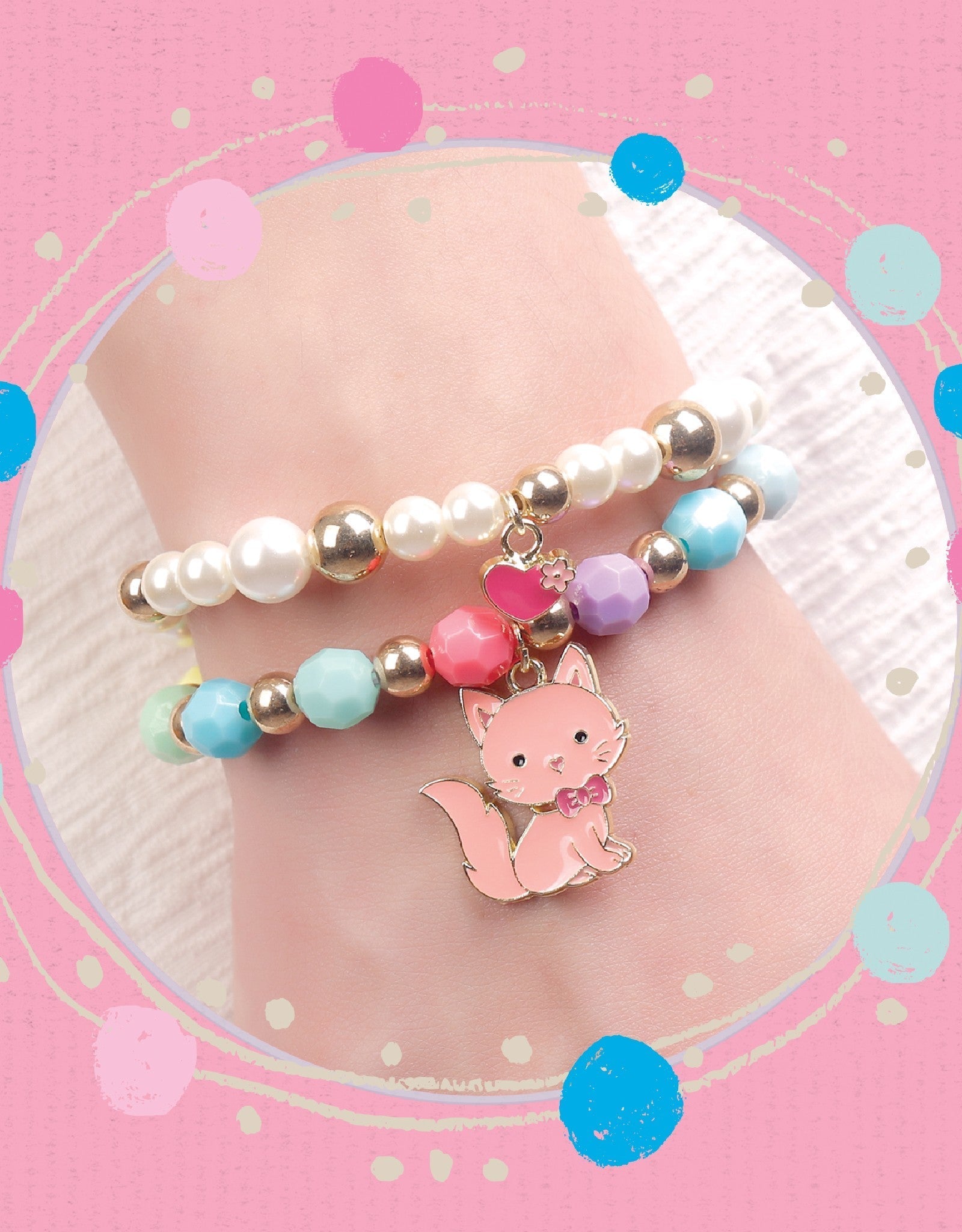 Duo bracelets - Kitty Love - Girl Nation