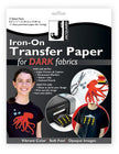 Transfer Paper for Dark Fabrics 3 Sheet Pack