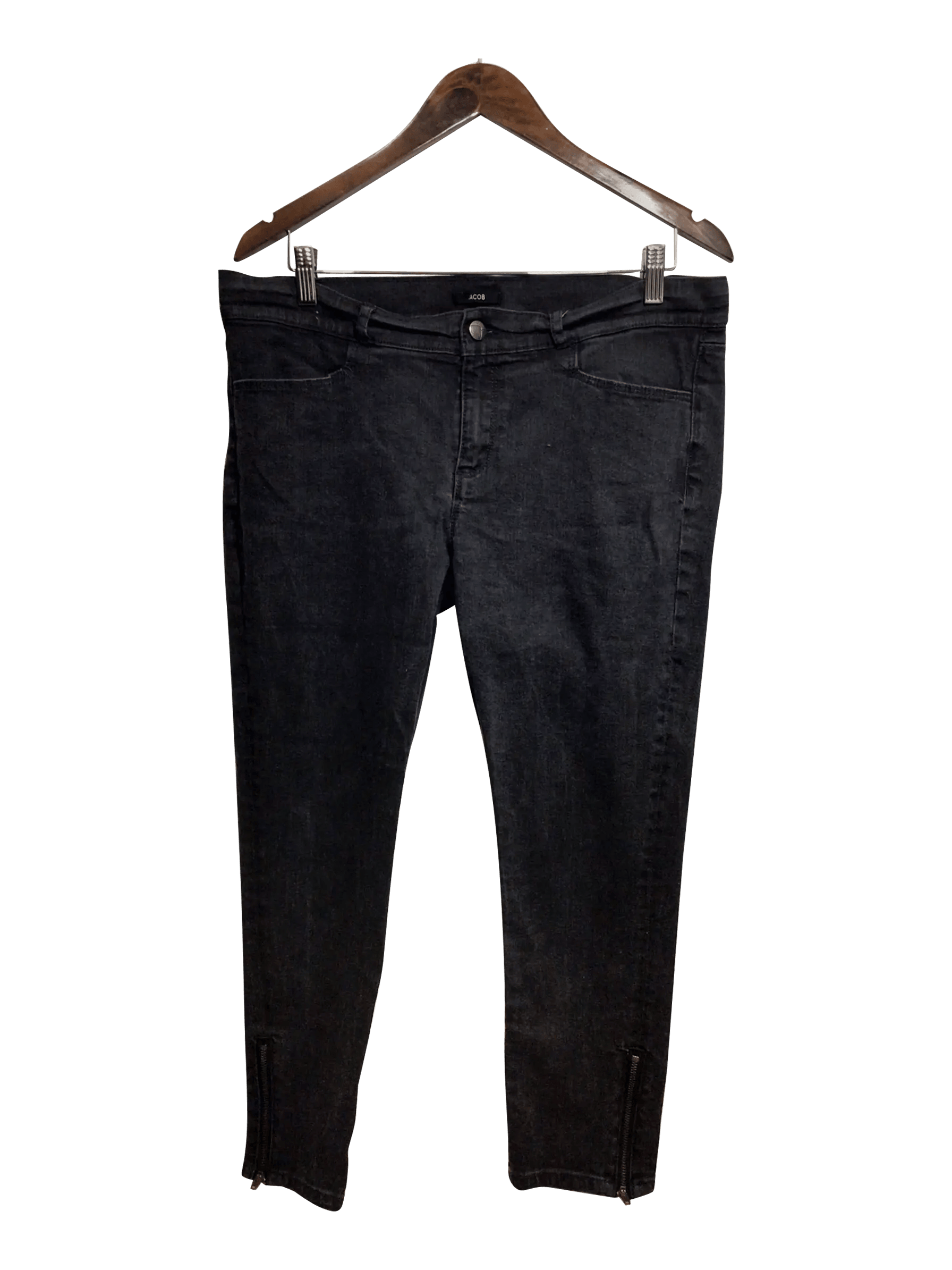 JACOB Regular fit Straight-legged Jean in Black  -  32