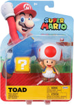JAKKS - Nintendo Super Mario 4-Inch Poseable Figure with Power up