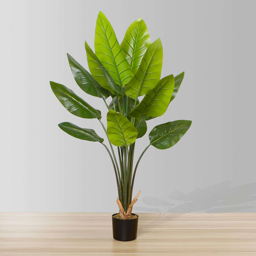 Javi Artificial Spathiphyllum Leaf Potted Plant 51