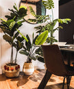 Javi Artificial Spathiphyllum Leaf Potted Plant 51