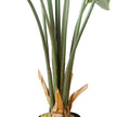 Javi Artificial Spathiphyllum Leaf Potted Plant 51
