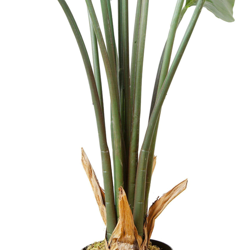 Javi Artificial Spathiphyllum Leaf Potted Plant 51