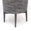 Jax -Black Tall Mid-Century Planter With Turned Leg Stand