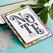 A Note from Me to You Press Plate from the BetterPress Collection