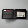 JBG International Men's Center Wing Bifold Leather RFID Wallet