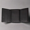 JBG International Men's Flip Up Trifold Leather Wallet