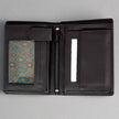 JBG International Men's Snap Close Flip Bifold Leather Wallet