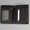 JBG International Men's Snap Close Flip Bifold Leather Wallet