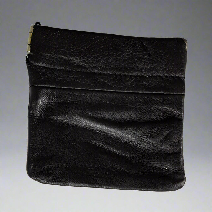 JBG International Snap Frame Leather Coin Purse