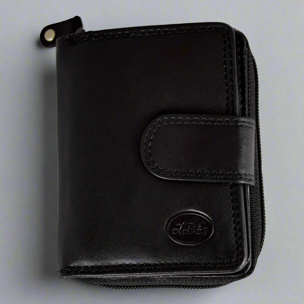 JBG International Women's Small RFID Leather Wallet