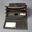 JBG International Women's Trifold RFID Leather Wallet
