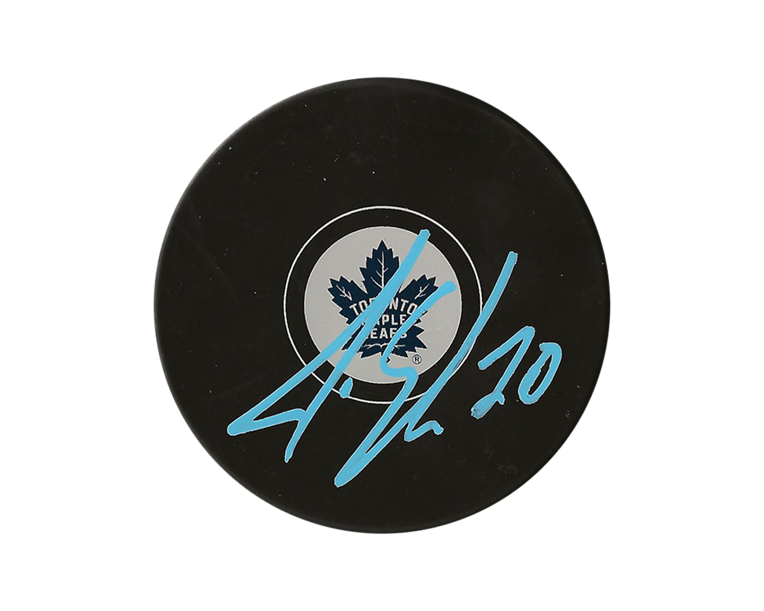 Joel Edmundson Autographed Toronto Maple Leafs Autograph Model Puck