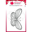 Woodware Clear Singles Mini Wings - Common Blue 2.6 in x 1.7 in Stamp