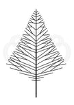 Woodware Clear Singles Mini Wide Twiggy Tree