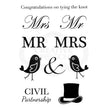 Woodware Clear Singles A Civil Wedding